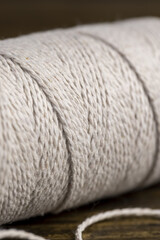thin cotton thread for use in cooking