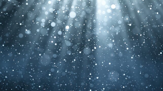 Showcase the elegance of simplicity with a modern template featuring clean lines and subtle shining lights, accentuated by the graceful movement of falling star particles.