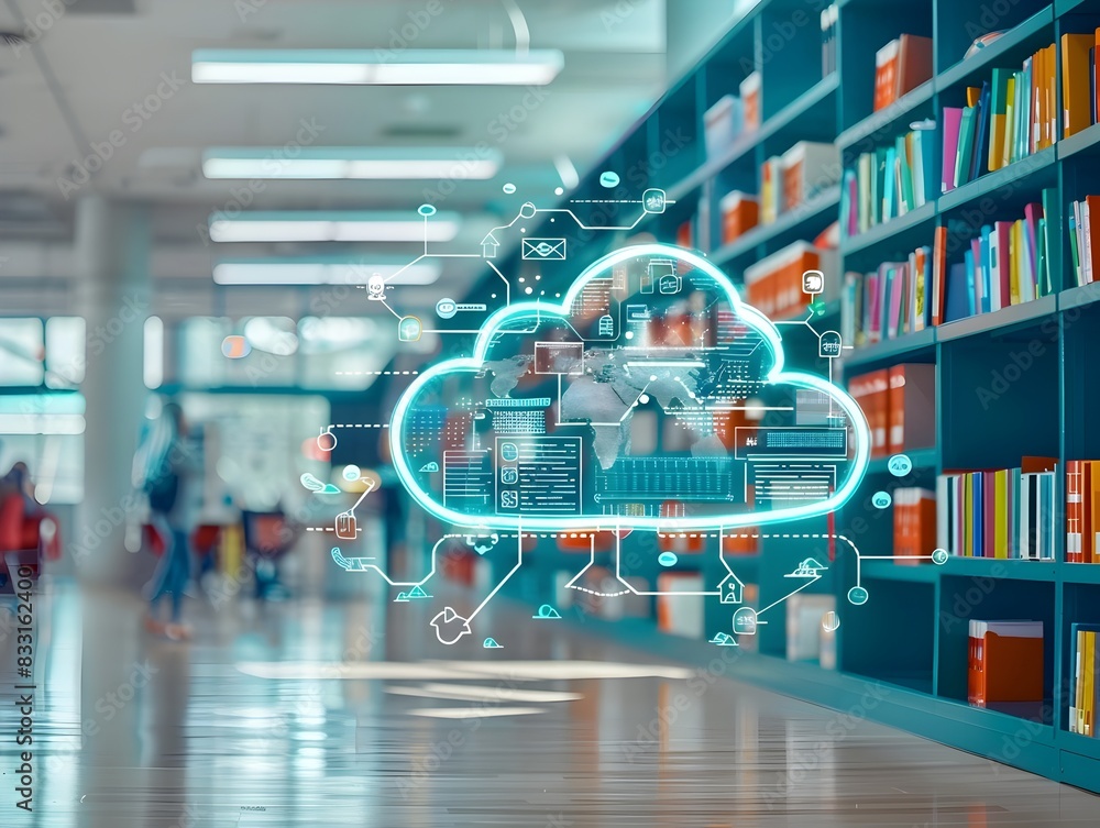 Poster cloud based interactive educational platform for accessible and innovative learning experiences