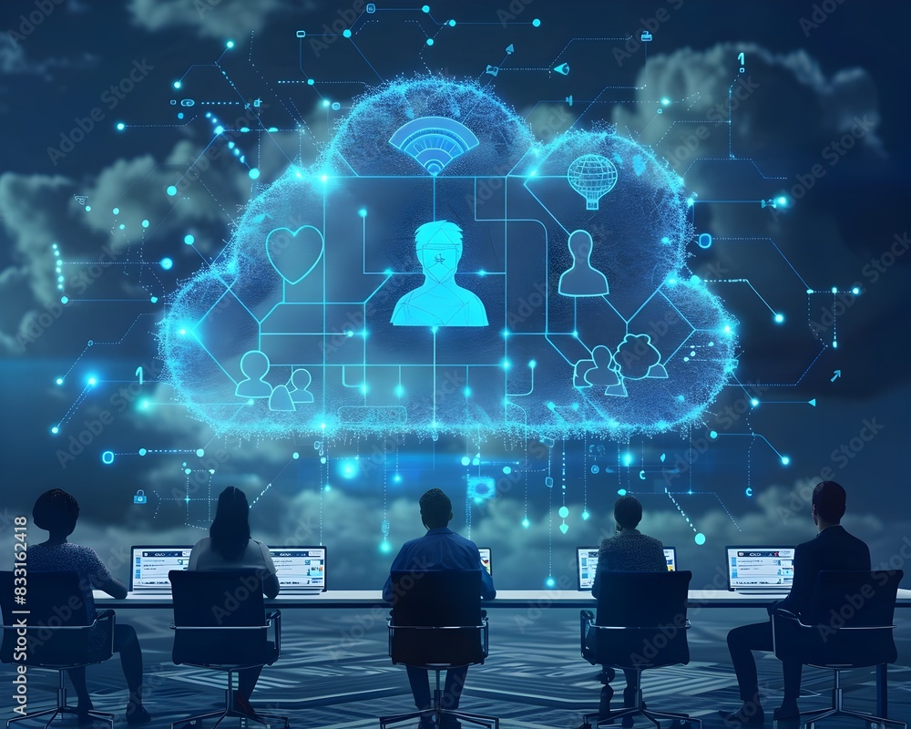 Poster cutting edge cloud computing platform for seamless real time video conferencing and