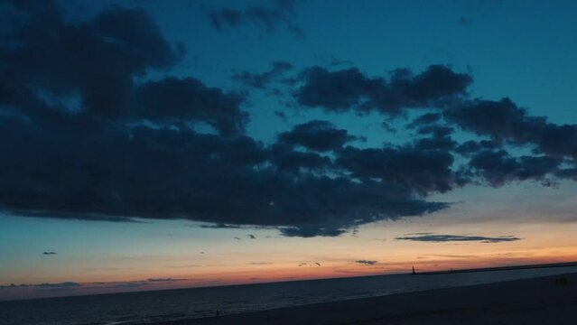 Tilting to the Sunset at the beach.