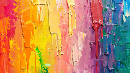 Abstract oil paint texture on canvas