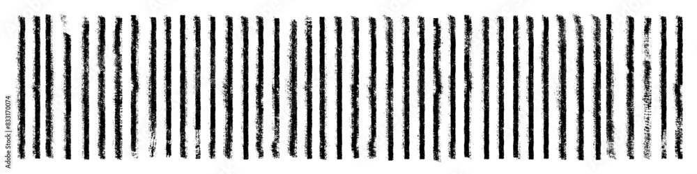 Poster rough textured lines. individually textured, created from high res scans.