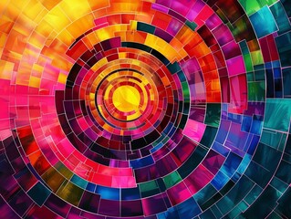 Colorful graphic background