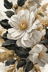 background with flowers