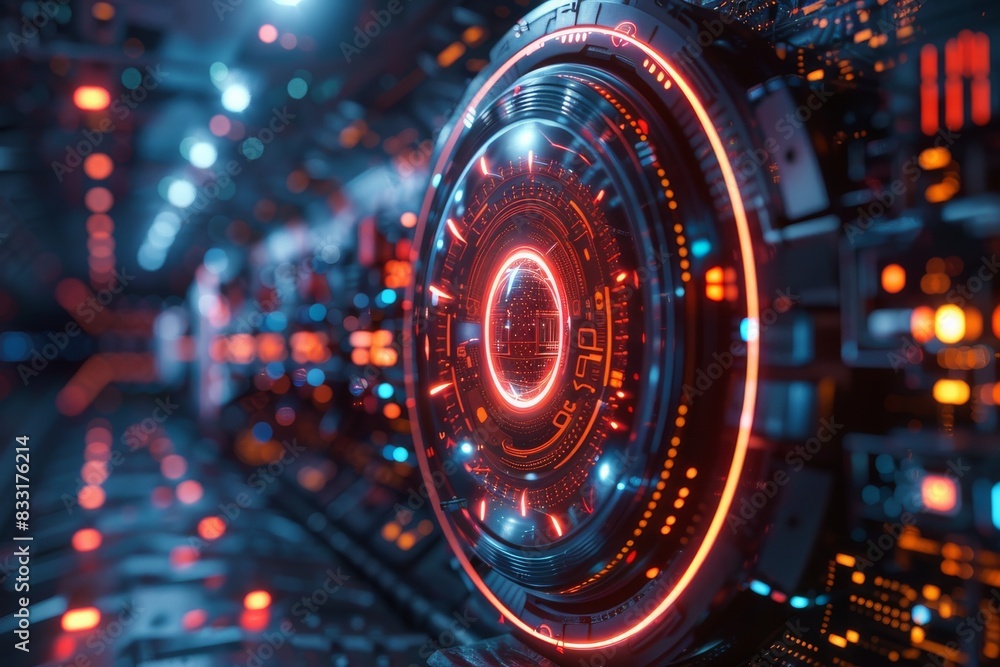 Poster advanced tech interface