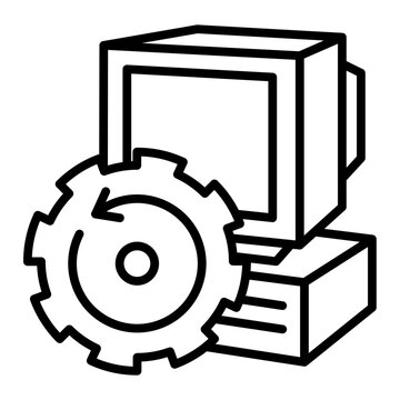 recommend clip art: An icon representing a legacy system.