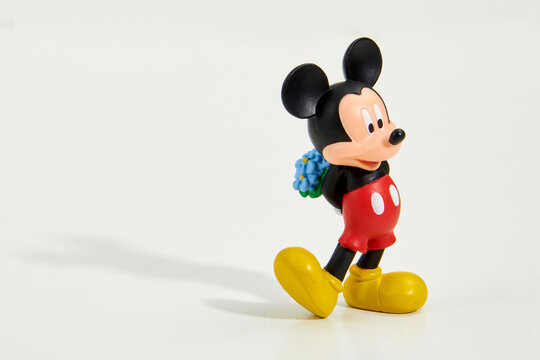 Figure of famous cartoon character Mickey Mouse