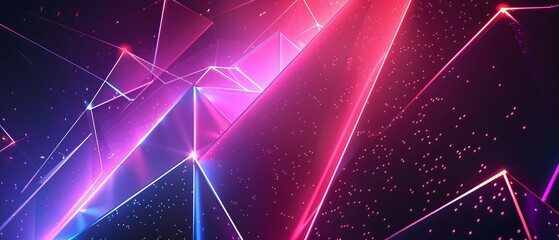 Neon graphic background