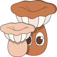 Mushroom Sticker