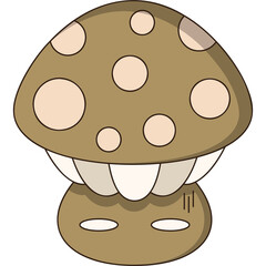 Mushroom Sticker
