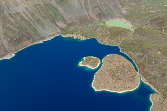 Nemrut Lake is the second largest crater lake in the world and the largest in Turkey.