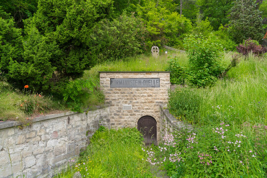 Cave of the river source called Normannen