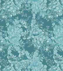 seamless floral background