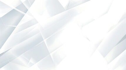 Fototapeta premium Abstract geometric white and gray color elegant background.