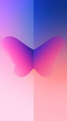Butterfly graphics outdoors purple.