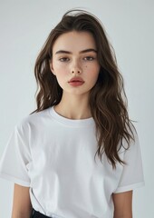 Fototapeta premium Portrait clothing blouse person.