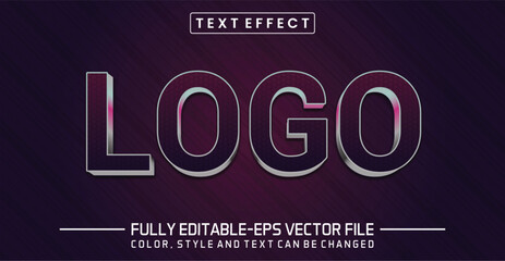 Logo font Text effect editable