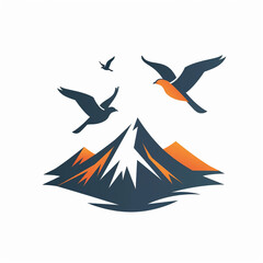 flying bird illustration