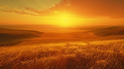 As the breeze gently caressed the golden plains, it carried with it the faint scent of ancient wisdom and infinite possibility.