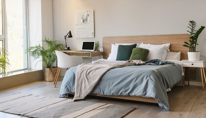 Crafting the Ultimate Stylish Bedroom Oasis"
"Chic Comfort: Elevating Your Bedroom with Modern Design Elements"bedroom, room, couch, luxury, comfortable, interior, lamp, working table,side table 

