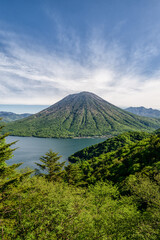 栃木県日光市　半月山からの風景