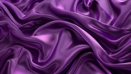 Obraz premium A background featuring purple satin, ideal for luxurious or elegant themed visuals