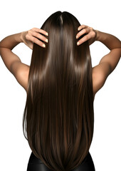 Naklejka premium woman beautyhair