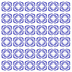 Obraz premium LUXURY BALINESE ORNAMENTAL PATTERN TEXTURE BACKGROUND TEXTILE FASHION DESIGN WALLART