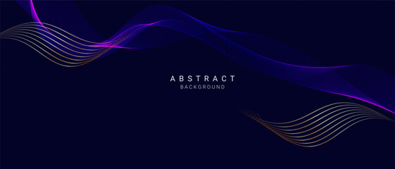 abstract wave background vector design