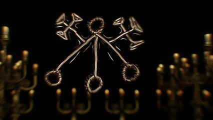 Symbol of Marbas, ancient deity or spiritual entity. Christian scholars say it is a demonic entity.