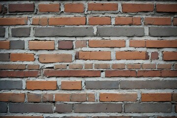 Obraz premium red brick wall