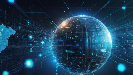 Fototapeta premium digital abstraction