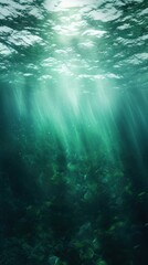 Green wallpaper backgrounds underwater outdoors.