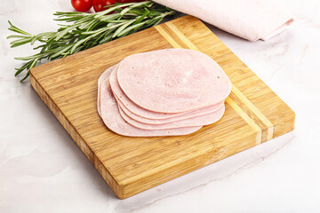 Sliced pork ham for sandwiches