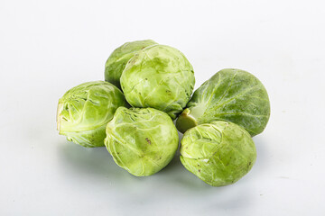 Organic raw cabbage - Brussels sprout