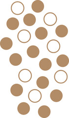 Obraz premium Abstract Boho Dots