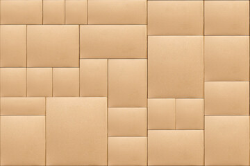 Background from cardboard boxes.