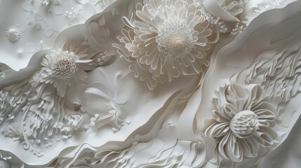 Texture and intricacy of paper
