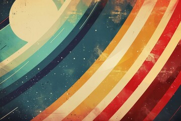 Bright background with kaleidoscopic images and textures