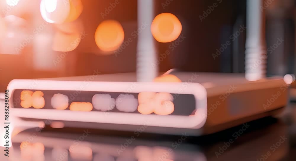 Poster g router: secure high-speed connectivity for modern home networks and online communication. concept 