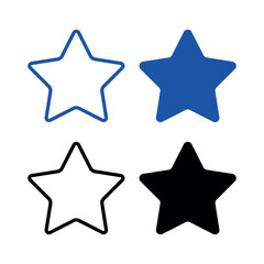 Star Blue And Black Set
