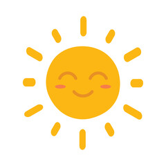 Sun Doodle Happy Face