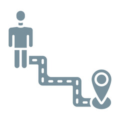 Location Distance Icon