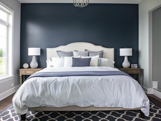 A modern and chic bedroom