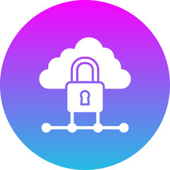 Cloud Lock Icon