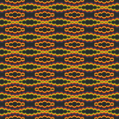 Kente cloth. African textile. Abstract Ethnic seamless pattern. Tribal geometric print.