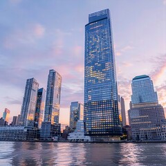 Obraz premium building in the city