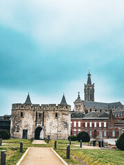 Fototapeta premium Cultural Heritage Explored: Journeying through Cambrai Timeless Street Scenes