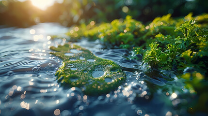 reducing carbon emissions: Environmental Design of Carbon Footprint Reduction.Green energy, Air pollution, Pollution - High Resolution Image